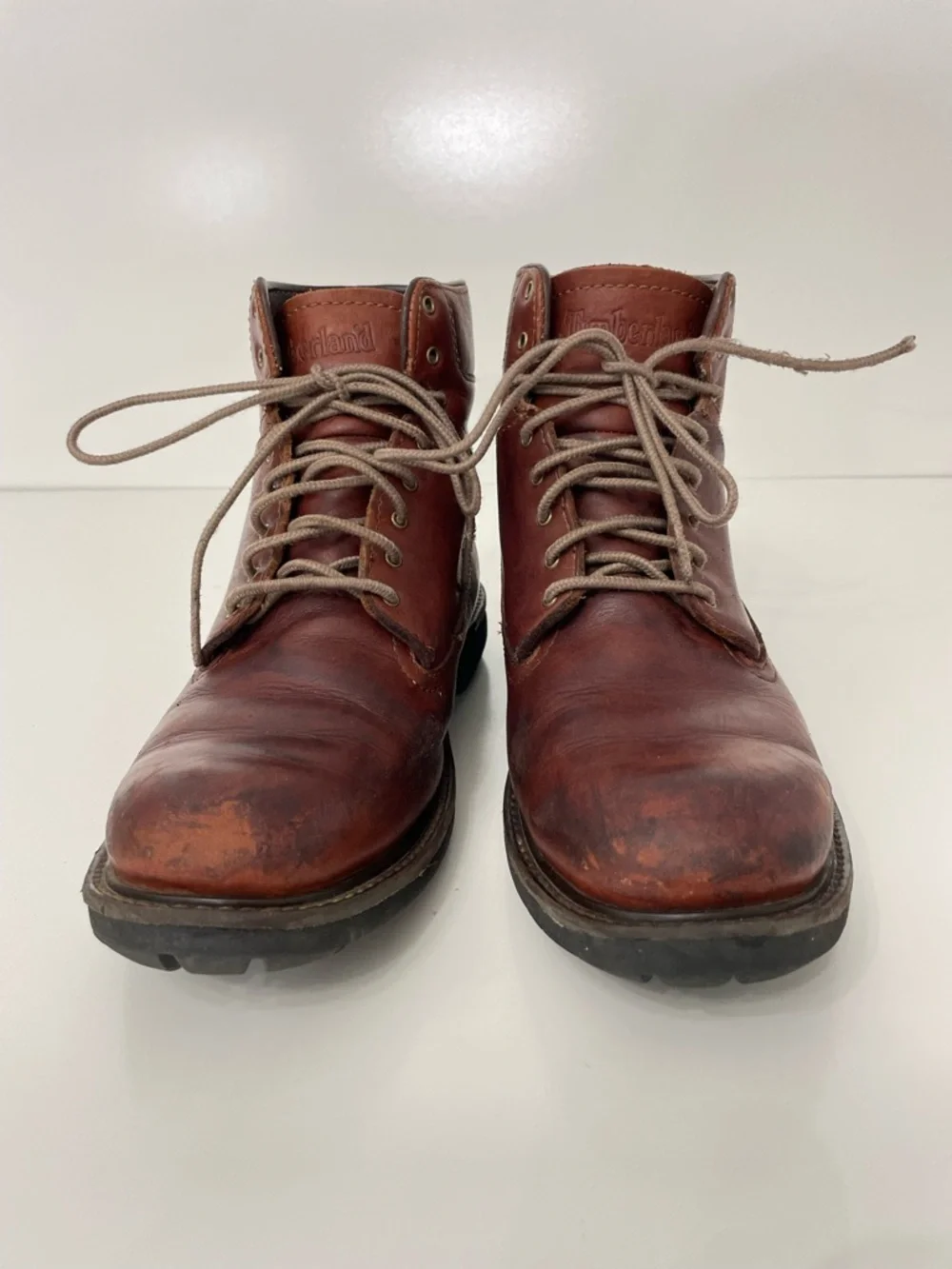 Timberland Earthkeeper Ryker Brown Leather Waterproof Boots Mens 9 Gorp Grunge